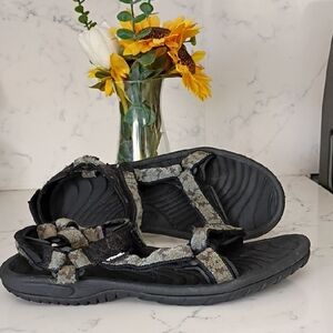 Teva Black and Gray Sandals
